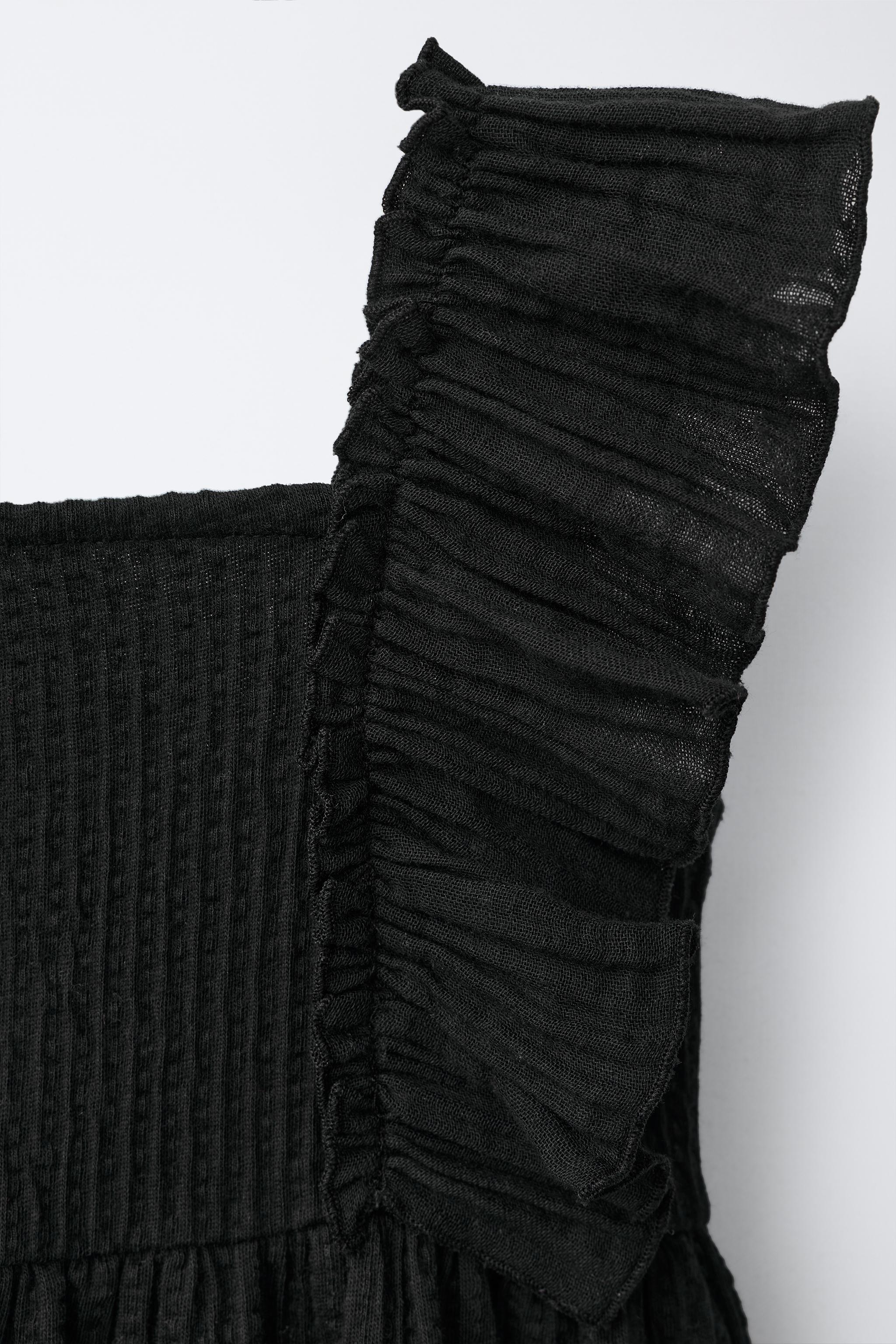 COMBINATION TEXTURED DRESS